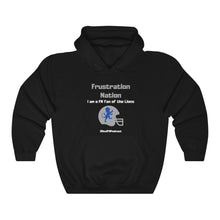 Load image into Gallery viewer, Frustration Nation: Detroit Lions Fan Hoodie
