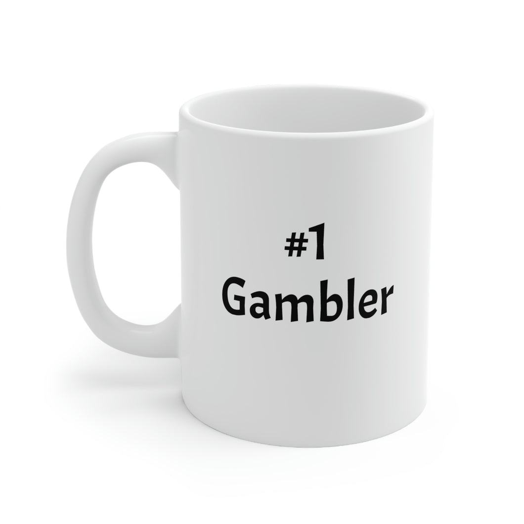 #1 Gambler Mug 11oz